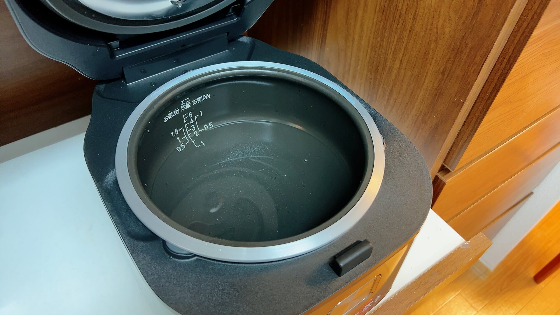ティファールの炊飯器 ザ・ライス 洗浄モード