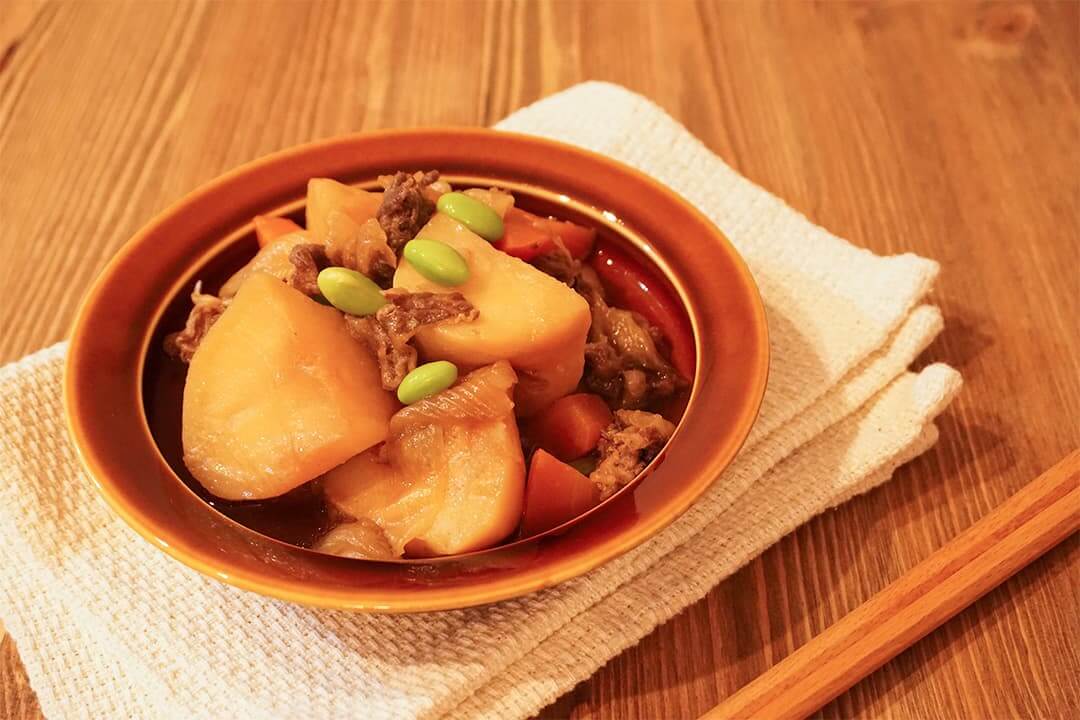 ホットクックの人気レシピ 4. 煮崩れない「絶品肉じゃが」
