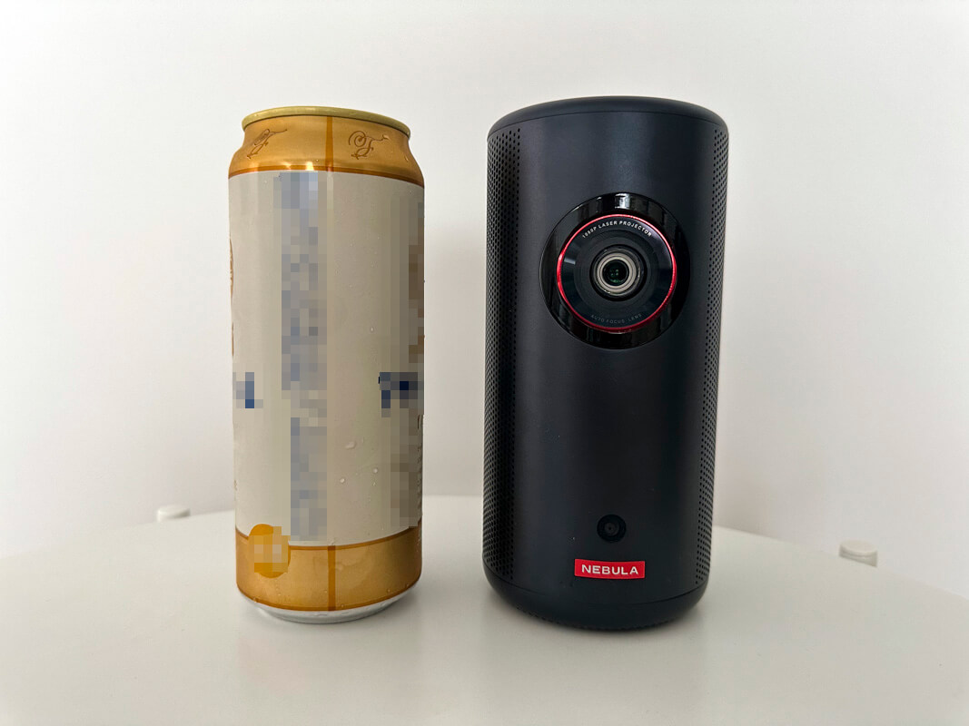 Nebula Capsule 3 Laserの特徴4つ 特徴②｜持ち運びができるコンパクトサイズ