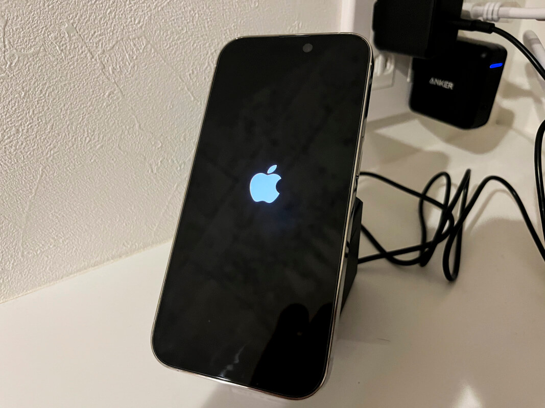 Anker 3-in-1 Cube with MagSafeを実際に使ってみた感想 ◯：高速ワイヤレス充電で満足な充電スピード