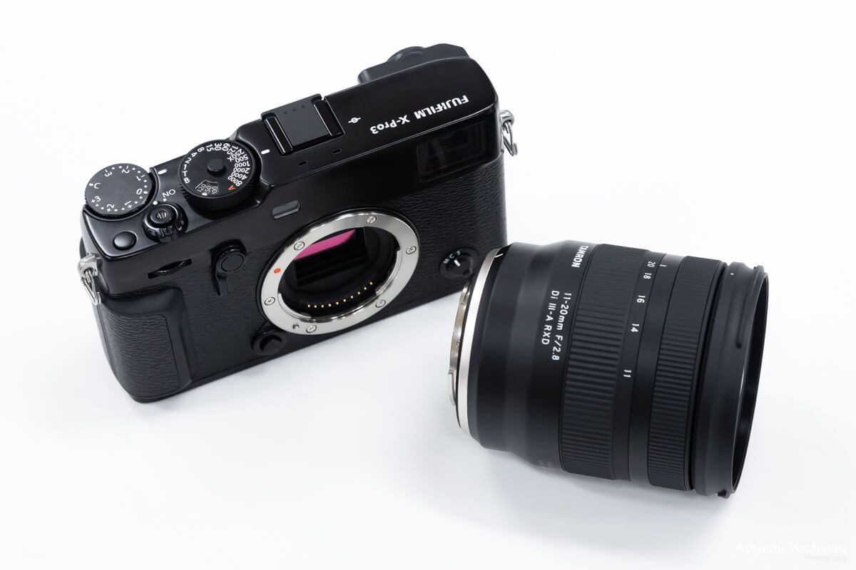 TAMRON 11-20mm F/2.8 Di III-A RXD FUJIFILM Xマウント用 