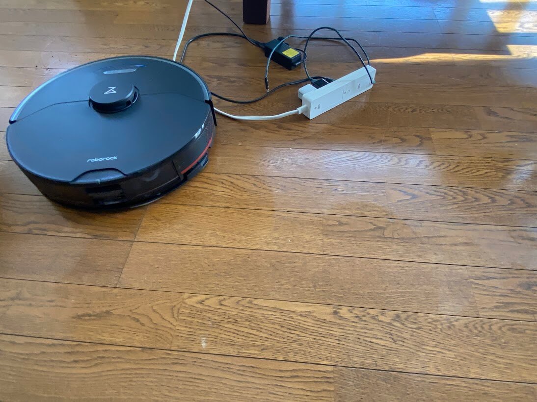 コードを巻き込むロボロック S7 MaxV Ultra