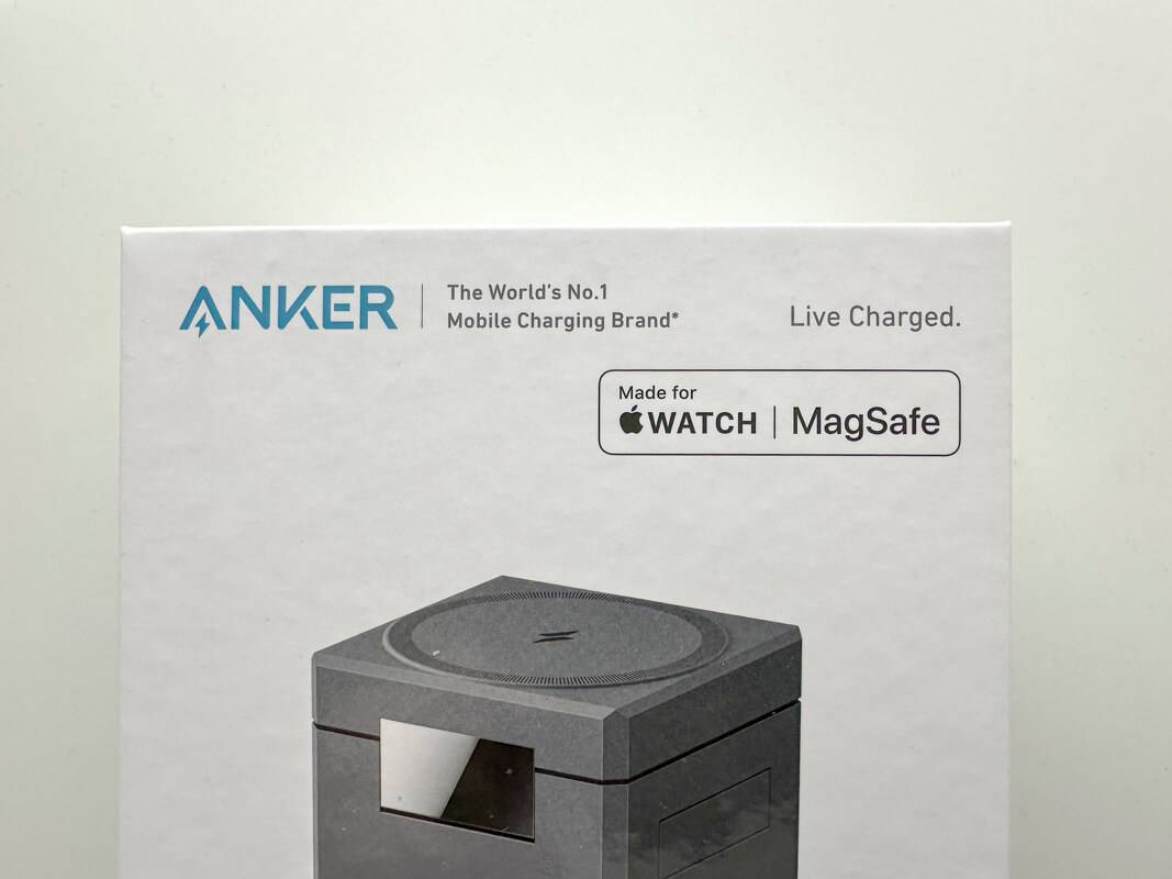 Anker充電器「3-in-1 Cube with MagSafe」について