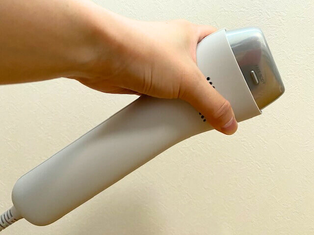 光美容器「スムースエピ」排気口