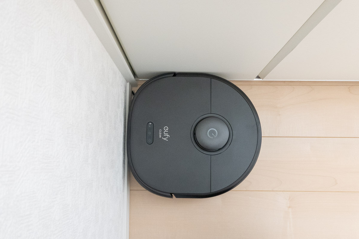 Eufy Clean X9 Proを実際に使ってみた 吸引+水拭き掃除の様子
