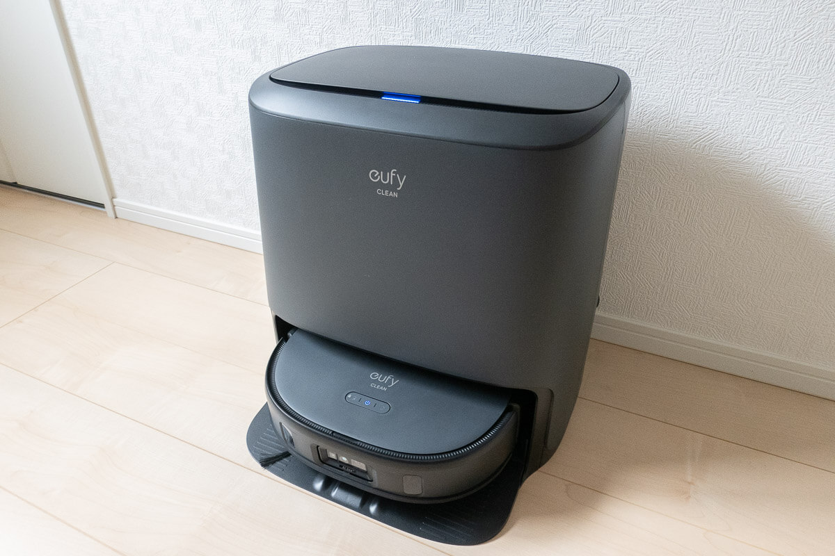 毎日自動で水拭きできる「Eufy Clean X9 Pro」でサラサラの床に