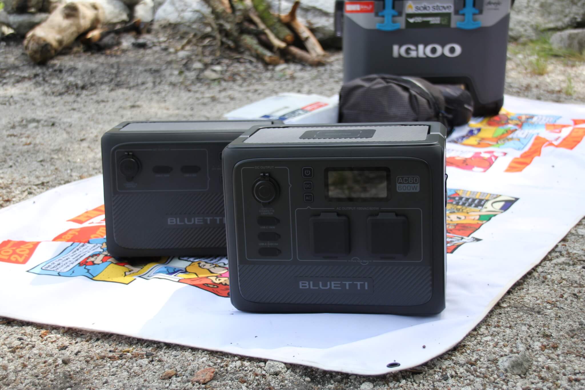 AC60とB80のスペック一覧表
