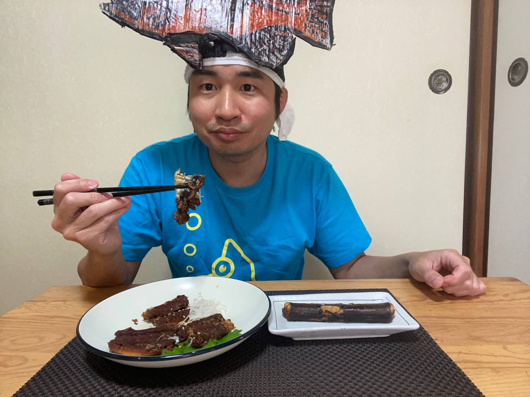 小骨が多い魚を美味しく食べたい！さかな芸人が釣った魚で圧力調理＆揚げ物を試してみた　電気圧力鍋でダイナンウミヘビを圧力調理