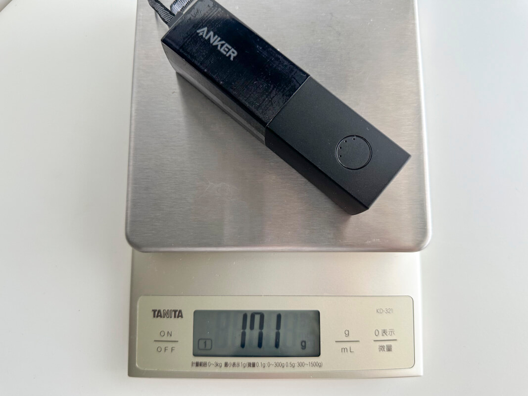 Ankerモバイルバッテリー「511 Power Bank(PowerCore Fusion 5000)」の製品スペック