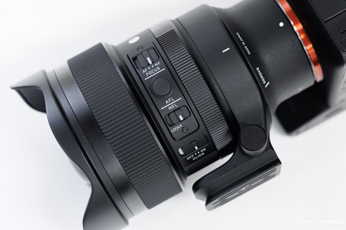 SIGMA 14mm F1.4 DG DN | Art スイッチ類