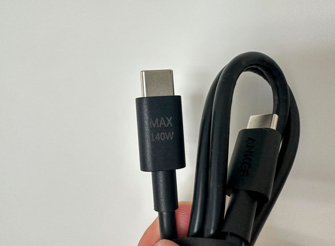 Anker 737 Power Bank (PowerCore 24000)を実際に使ってみた感想 △：対応するケーブルに注意が必要