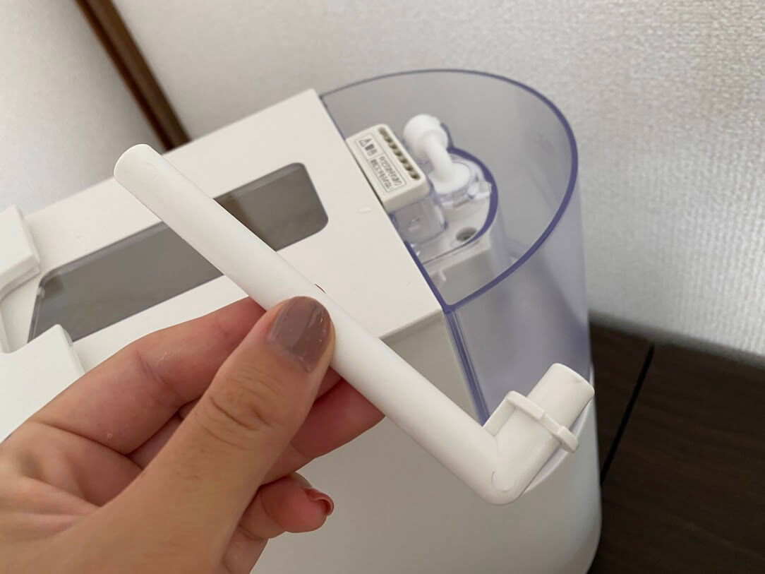 パナソニック 自動計量IH炊飯器 SR-AX1の水パイプ