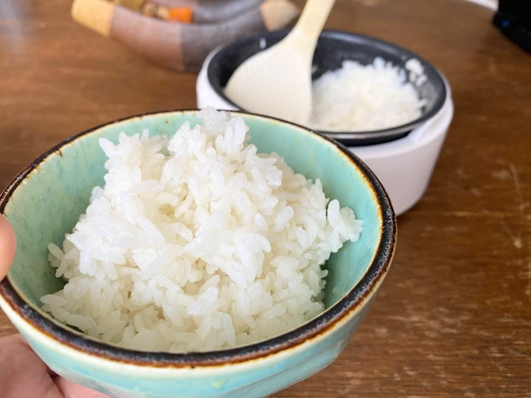 パナソニック 自動計量IH炊飯器 SR-AX1で炊いたごはん