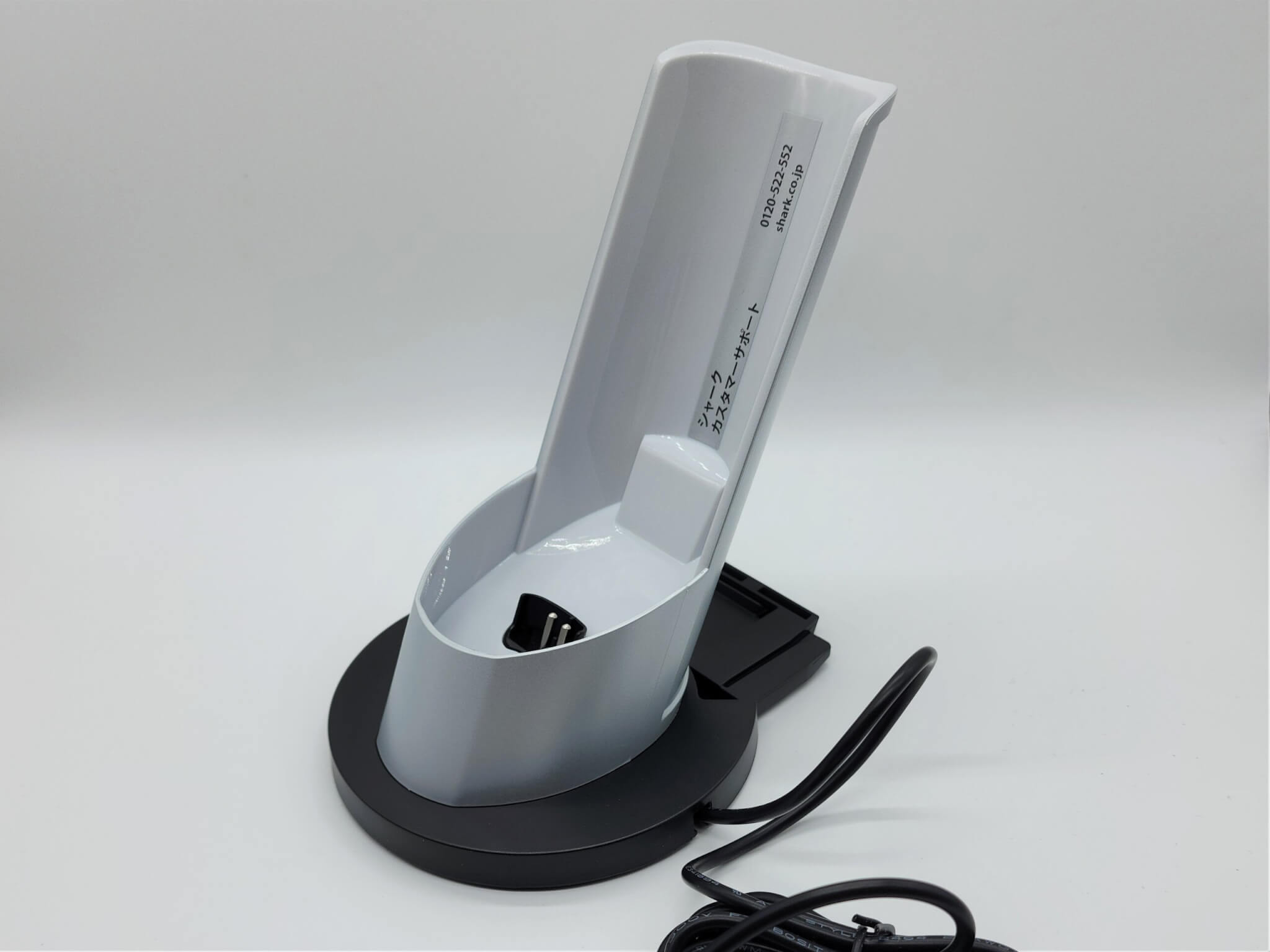 Shark EVOPOWER EX WV415J 開封レビュー　充電ドック（ノズル収納3ポケット）