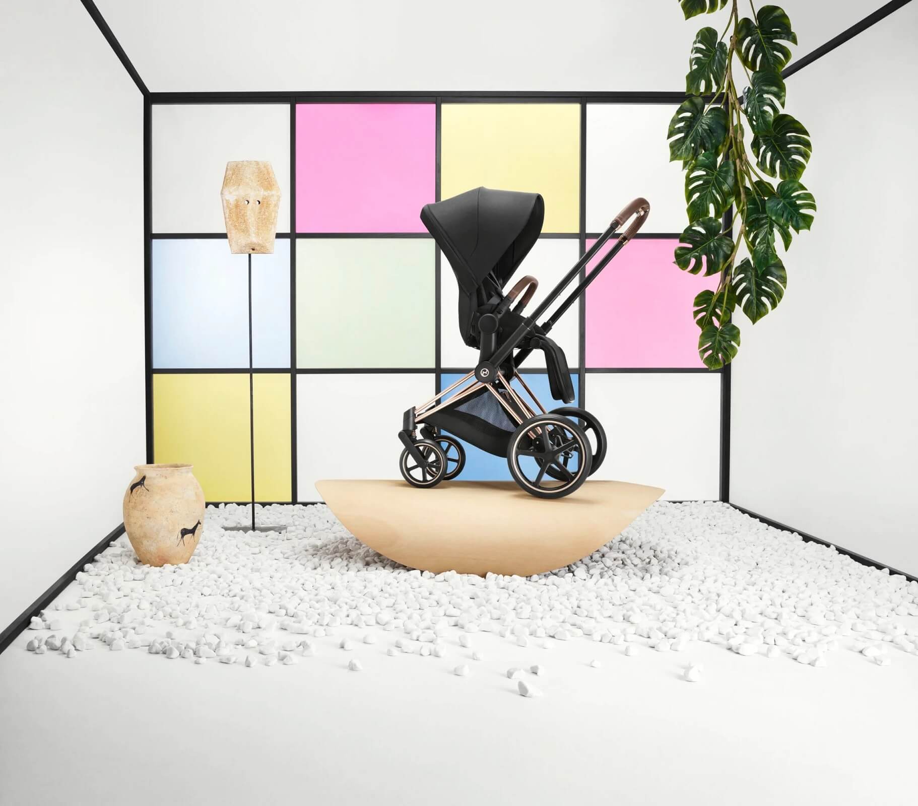 サイベックス(CYBEX)のベビーカーの特長： 1.洗練されたデザイン