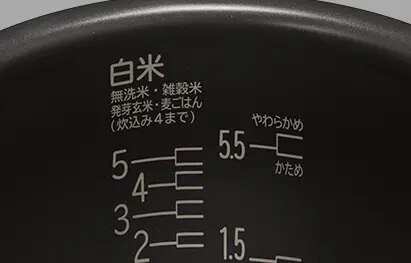日立炊飯器の容量
