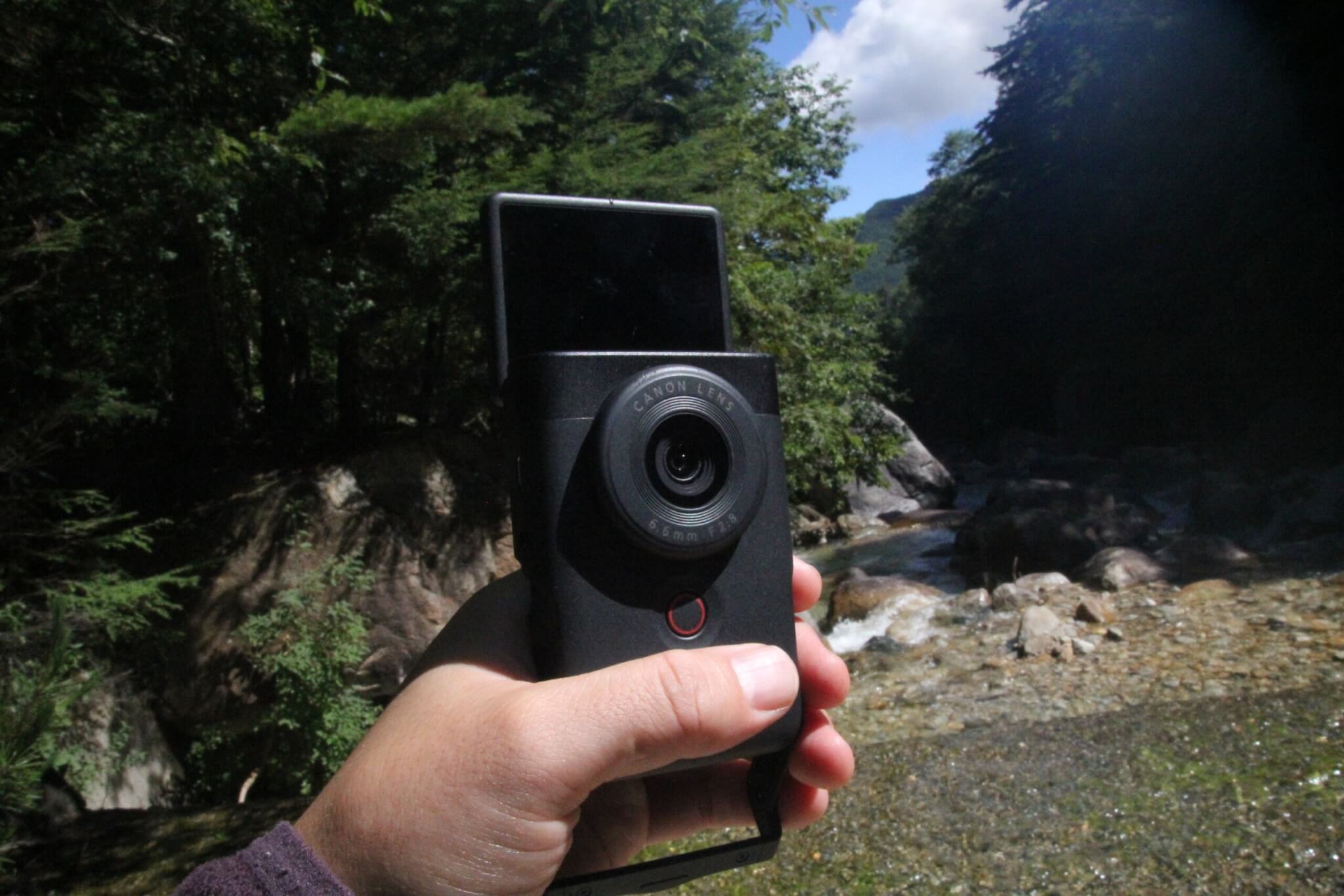 Canon PowerShot V10」使用レビュー!キャンプVlogしてわかった Canon PowerShot V10」使用レビュー!キャンプVlogしてわかった