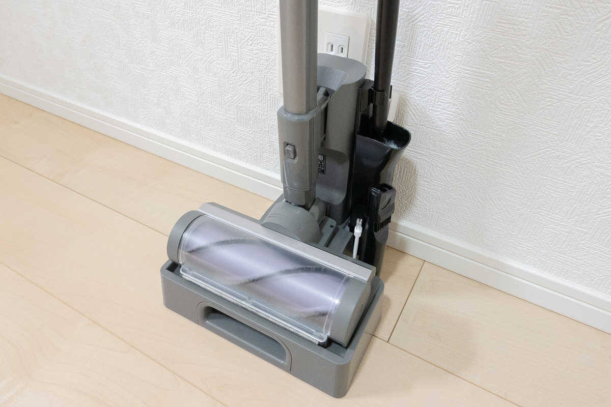 アイリスオーヤマ SUUZE (スウゼ)の使い方 充電スタンドの組み立て