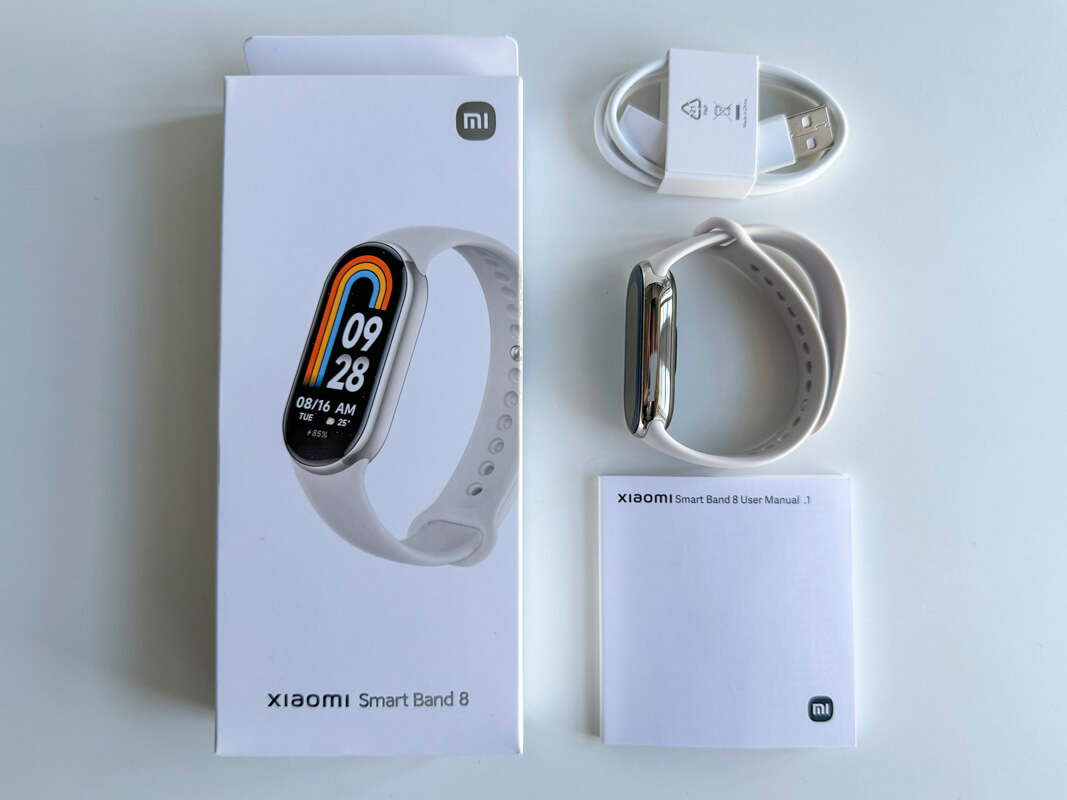 Xiaomi Smart Band 8の同梱物