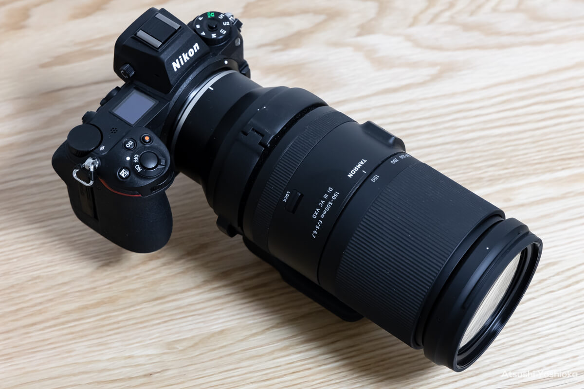 TAMRON 150-500mm F/5-6.7 Di III VC VXD (Zマウント用)実写 TAMRON 150-500mm F/5-6.7 Di III VC VXD (Zマウント用)実写