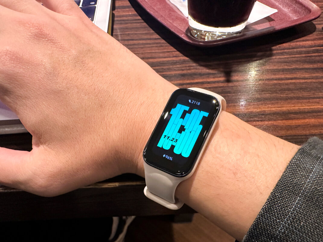 Redmi Smart Band 2を実際に使ってみた感想