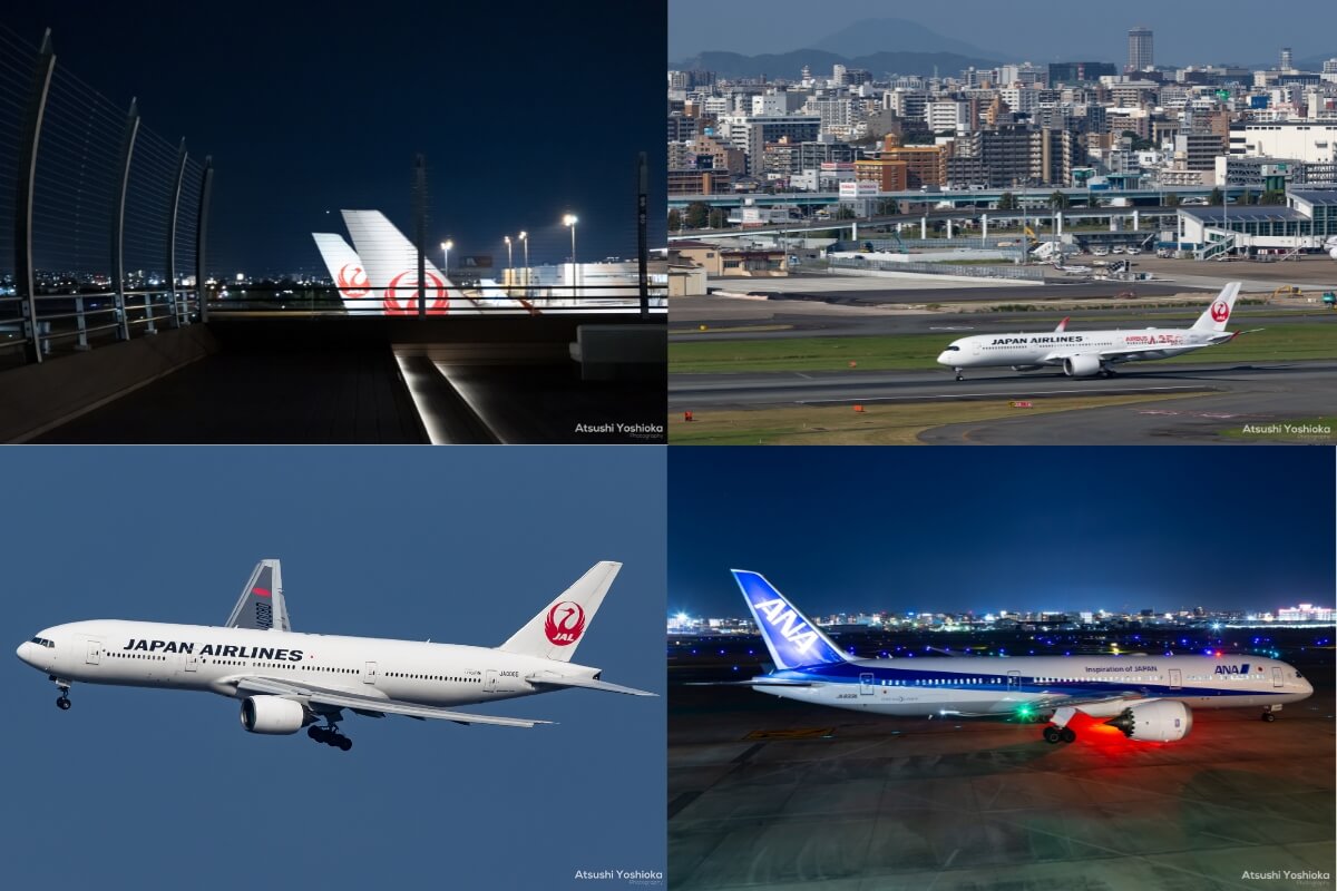 福岡空港　撮影スポット