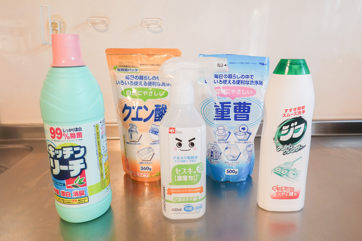 電子レンジ掃除でやってはいけないこと・使ってはいけない洗剤とは？