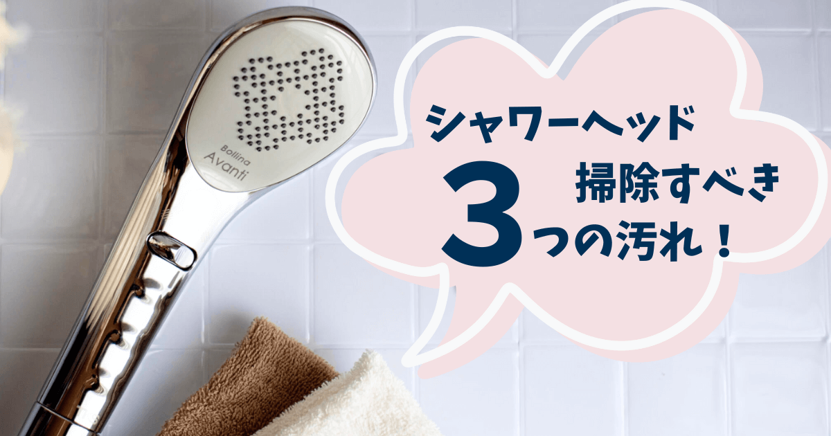 シャワーヘッド掃除　