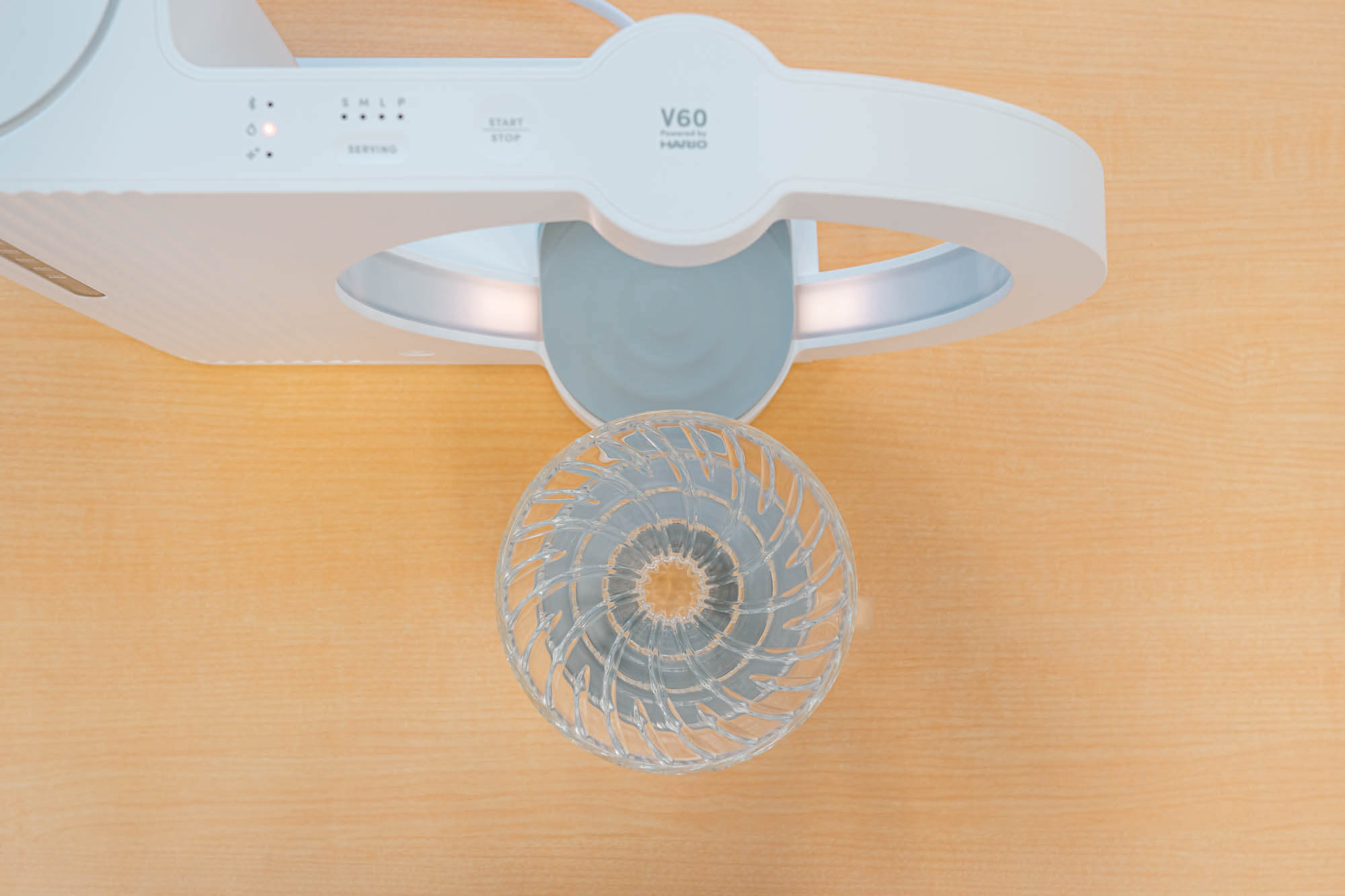 Hario Hikaru V60 Smart Brewerのドリッパー