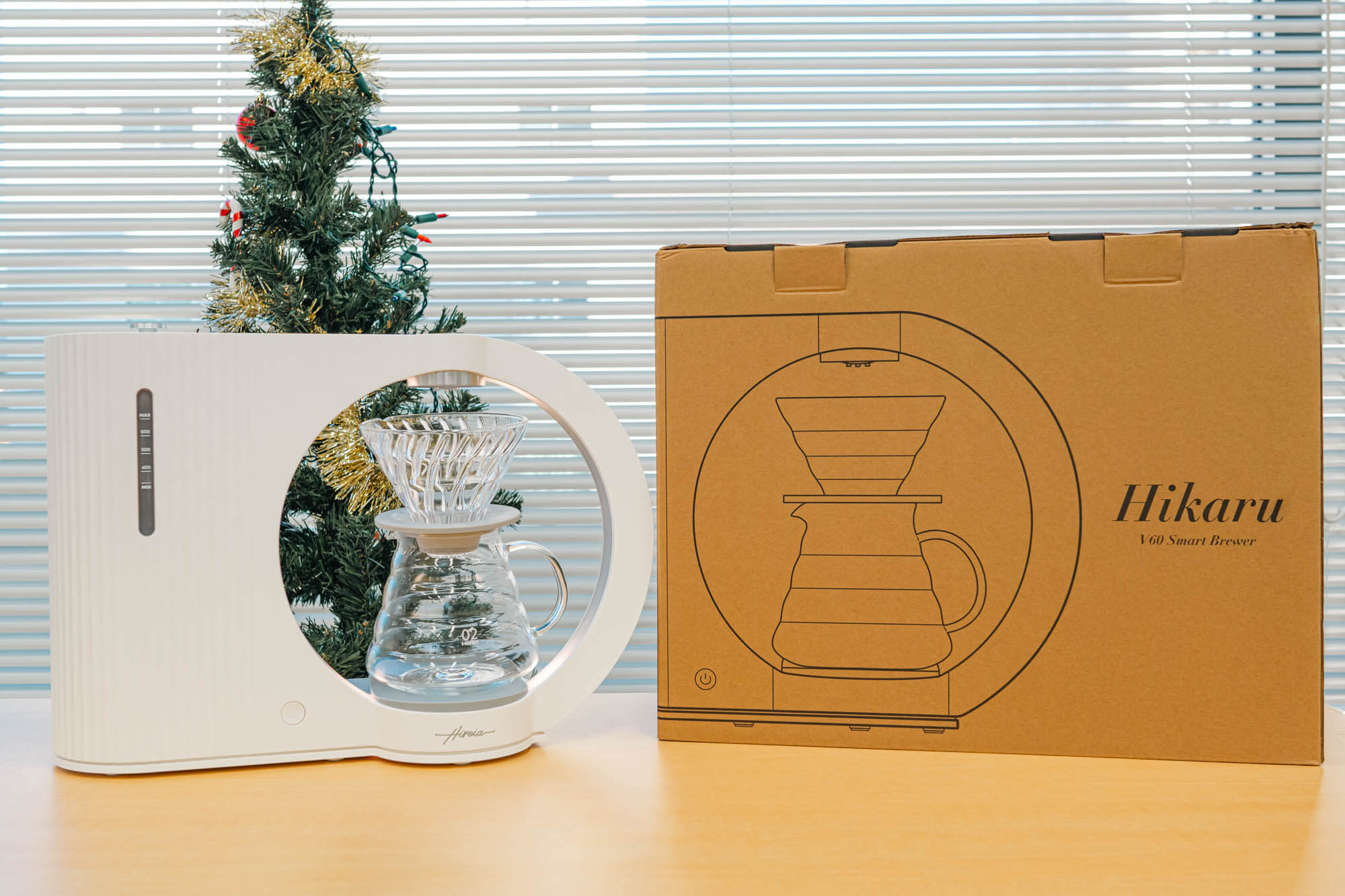 Hario Hikaru V60 Smart Brewerの外観レビュー
