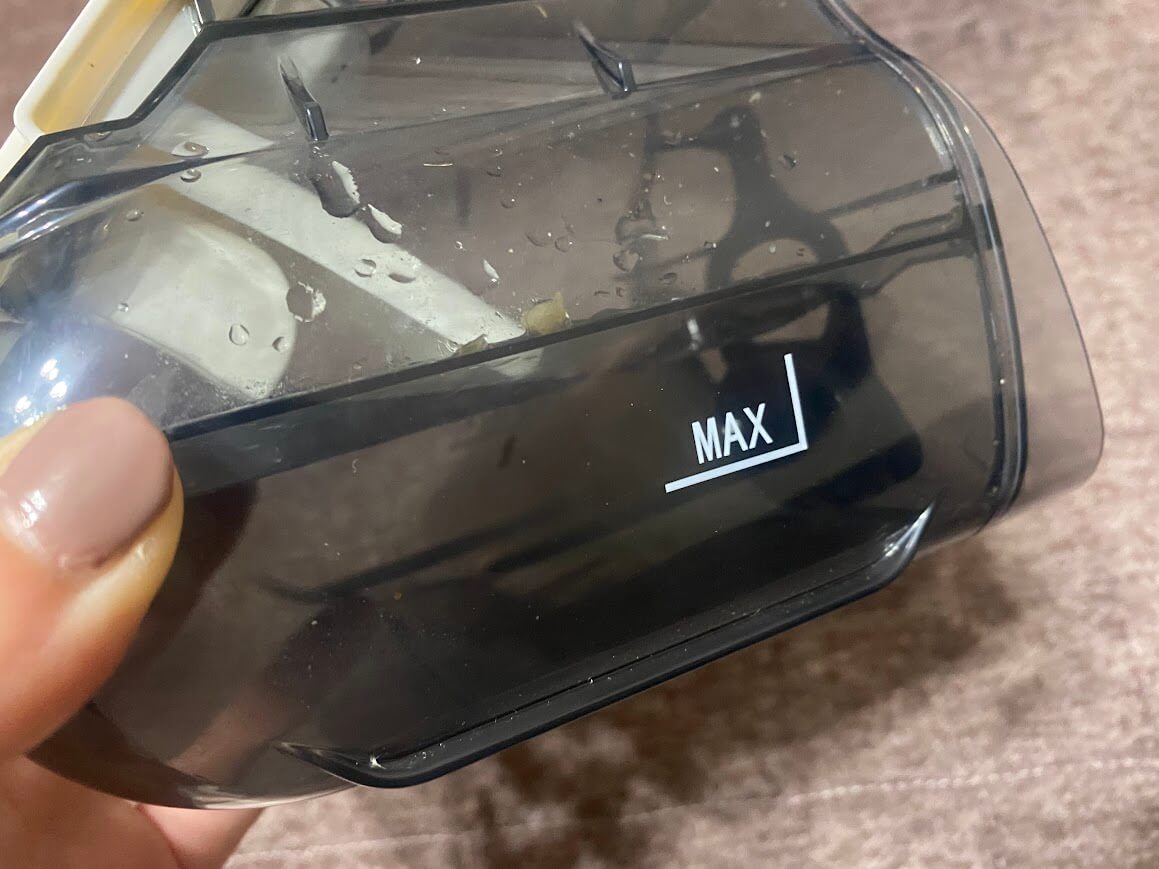 Mindoo PureXの汚水タンク