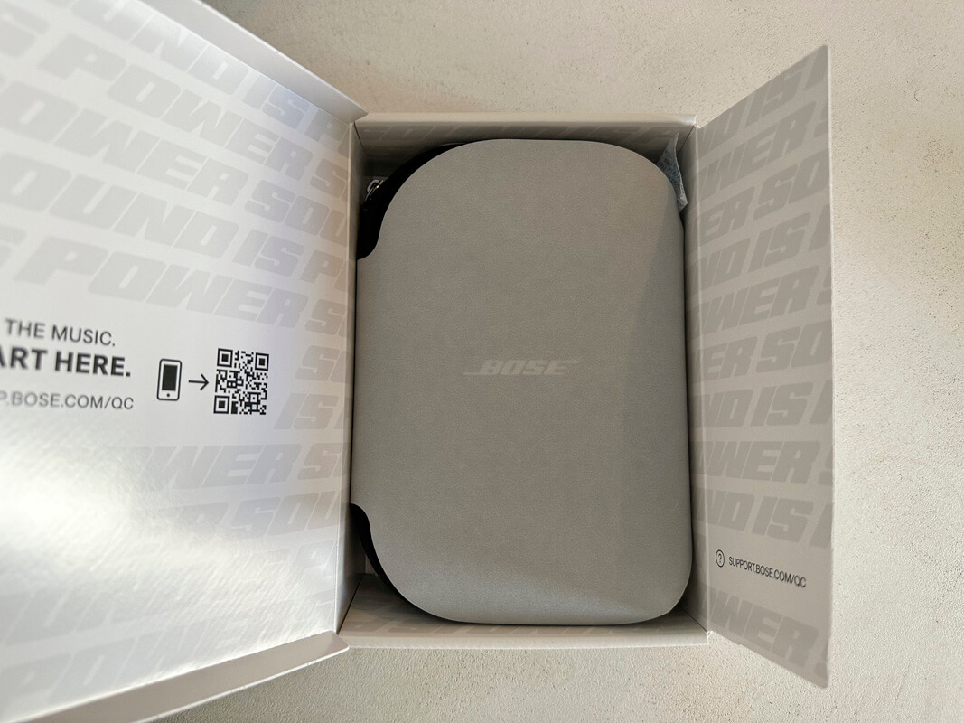 Bose QuietComfort Headphonesの実機レビュー