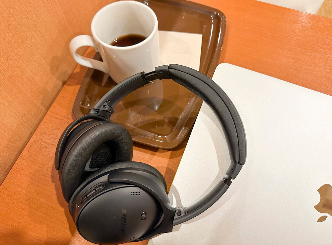 Bose QuietComfort Headphonesを実際に使ってみた感想 ◯：クワイエットモードのノイズキャンセリングとアウェアモード
