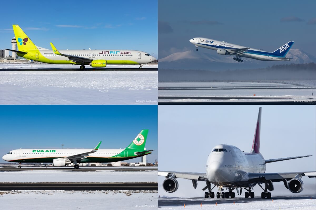 新千歳空港 撮影スポット 冬