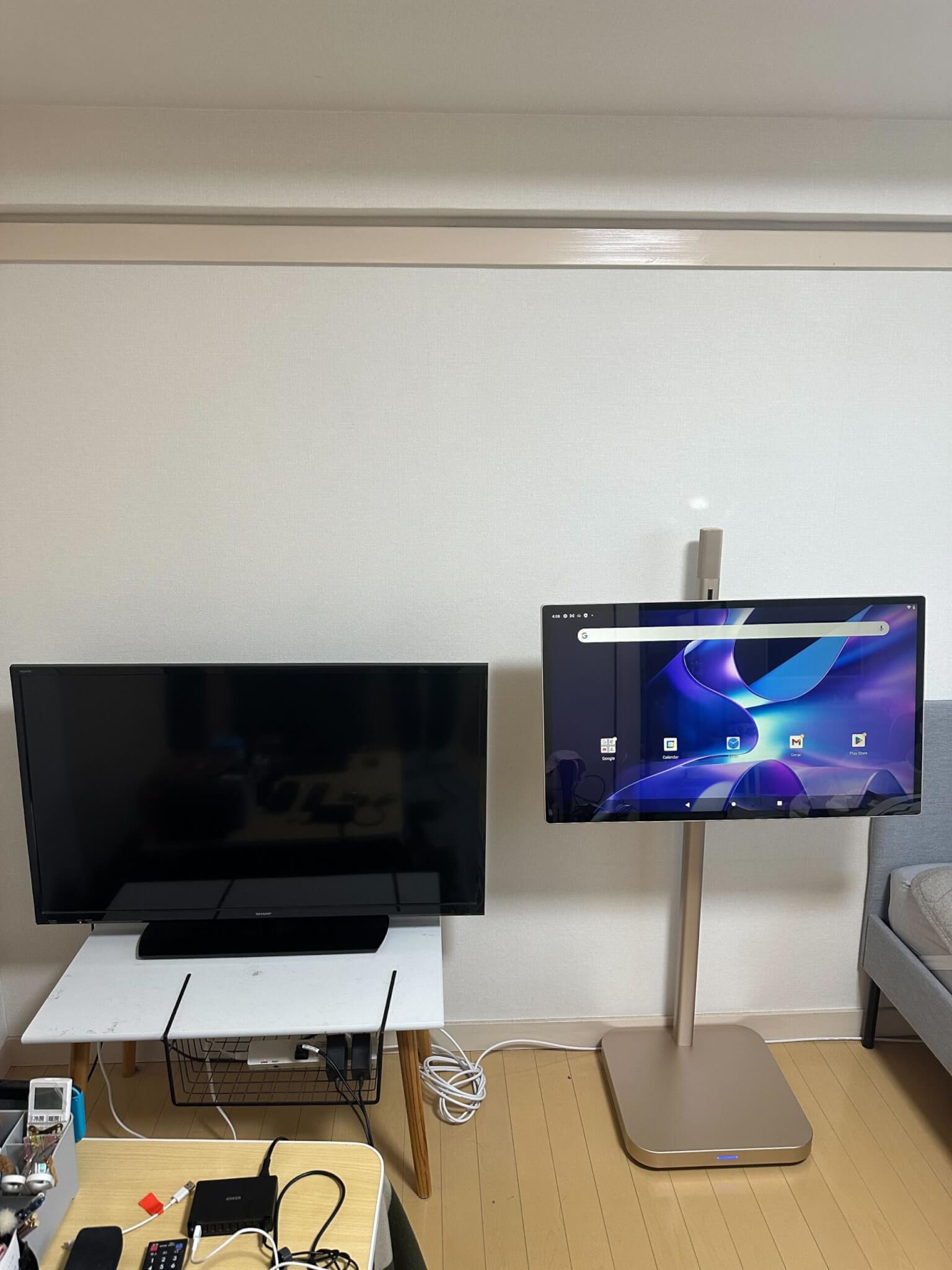 TitanView Pro 4K　テレビ比較