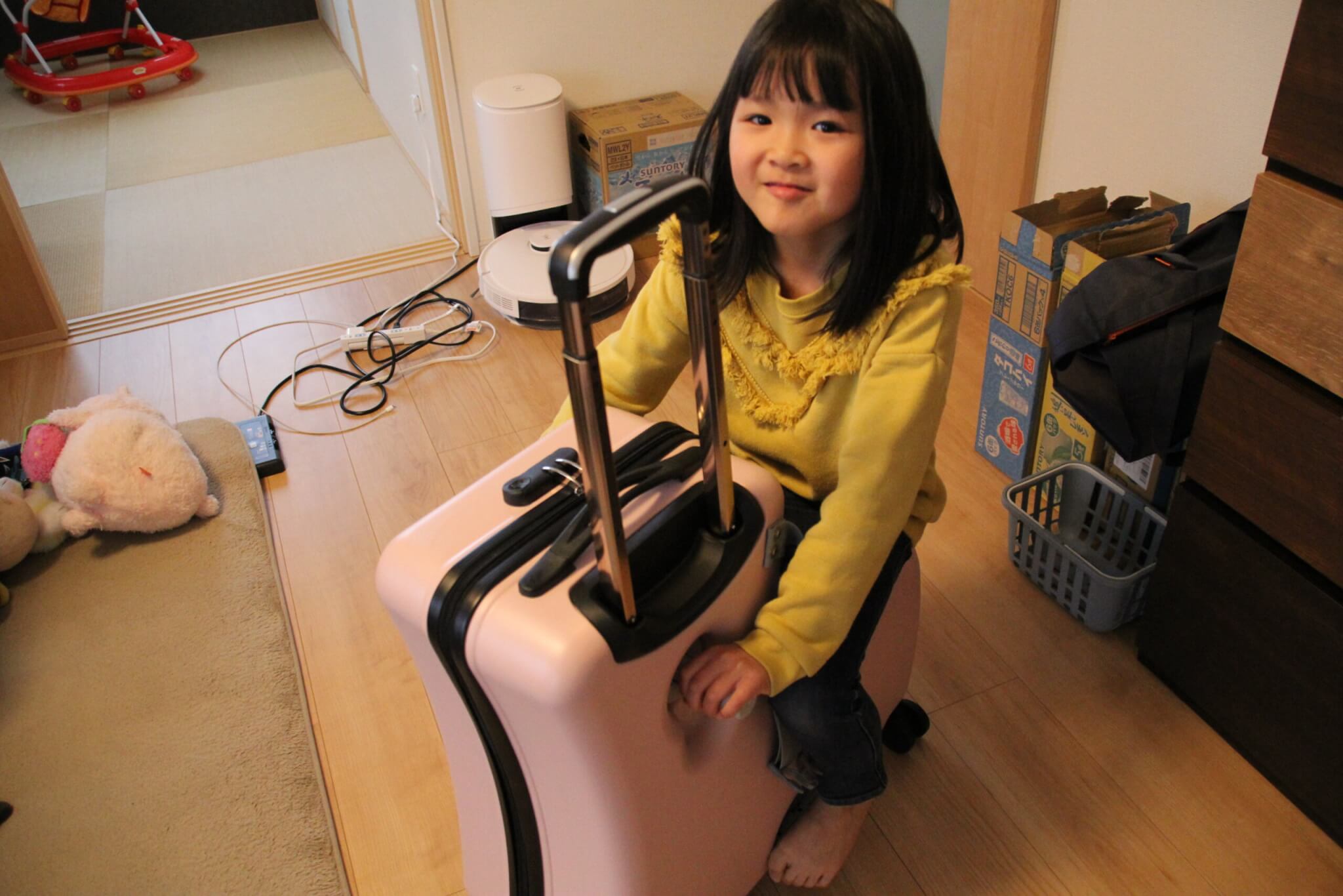 子供たちは乗り物として気に入った