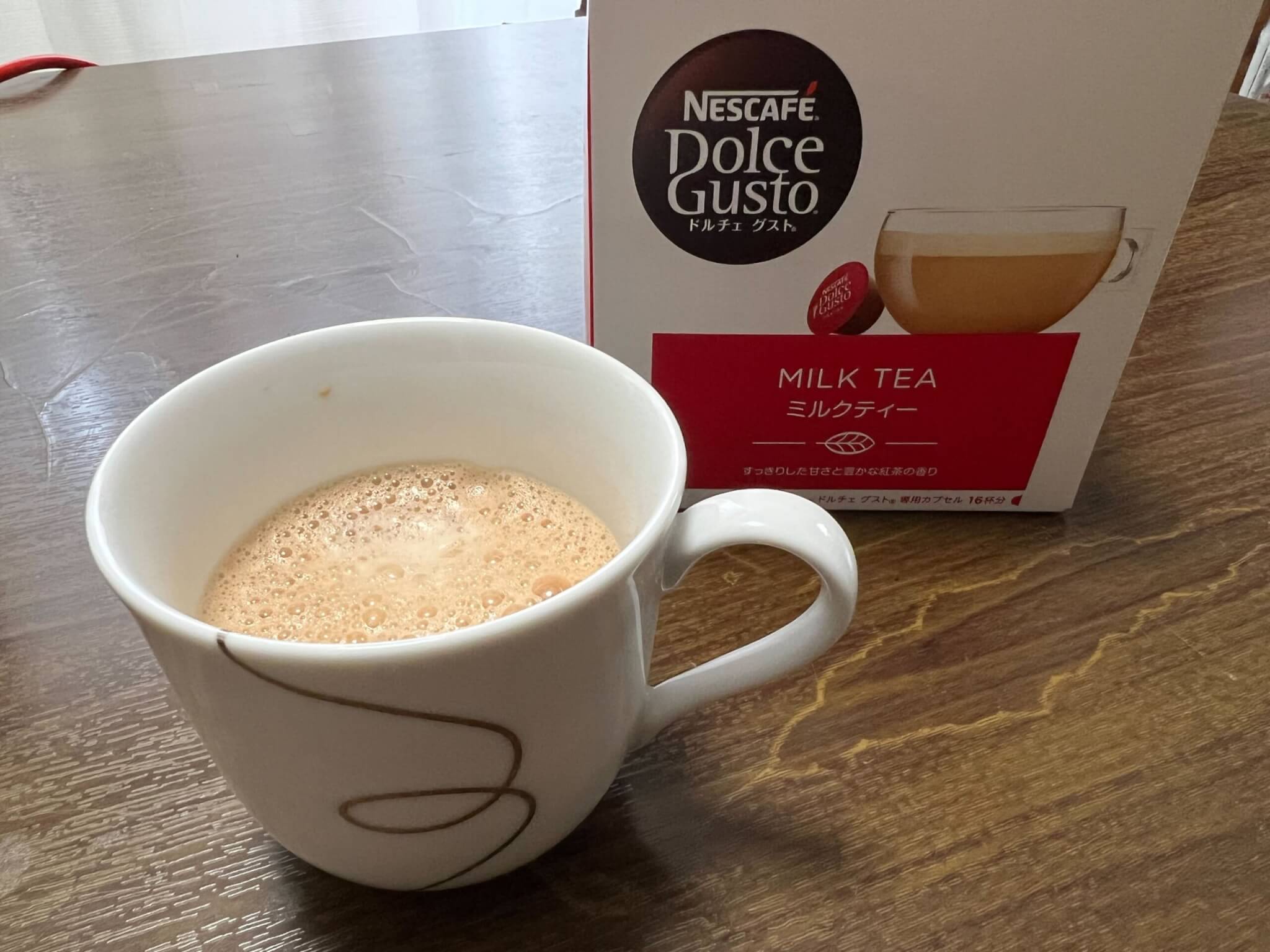 ネスカフェのミルクティー