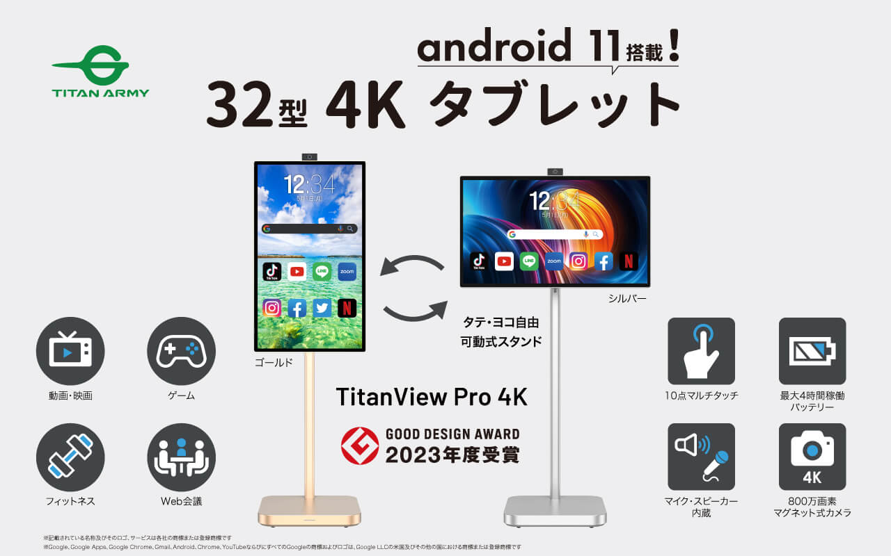 TitanView Pro 4K　トップ