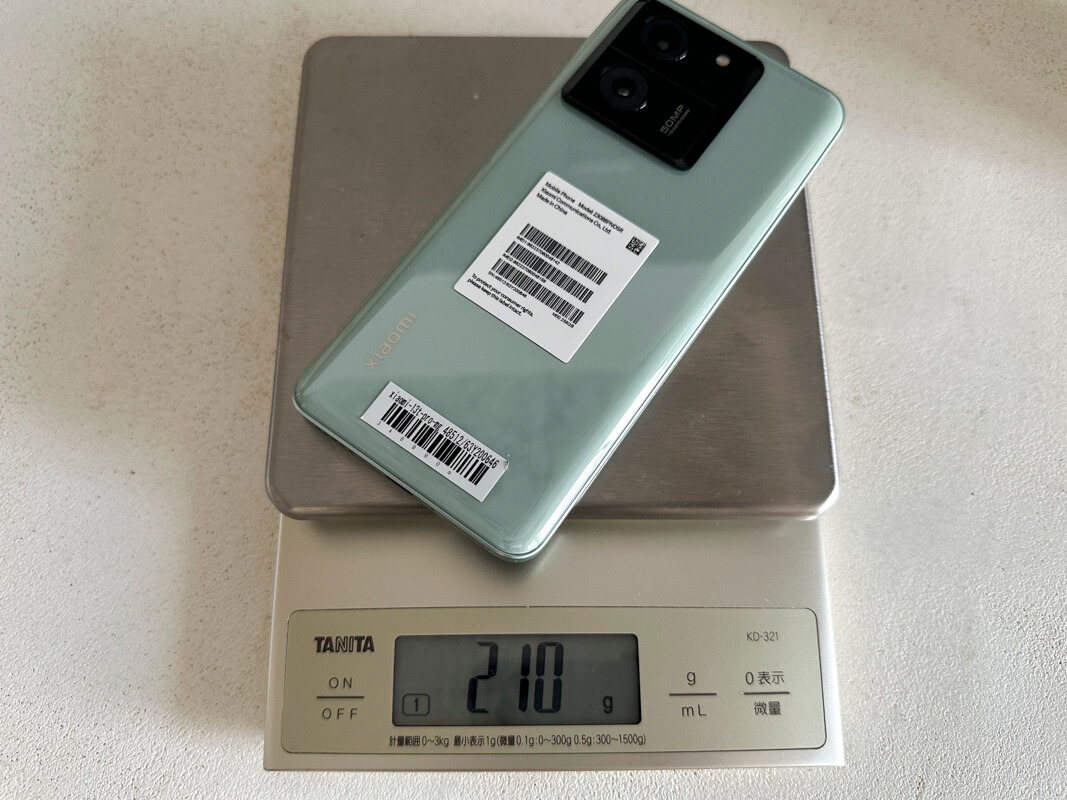 Xiaomi 13T Proの製品スペック