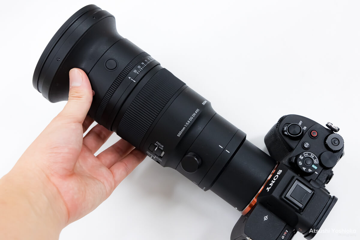 SIGMA 500mm F5.6 DG DN OS 携帯性