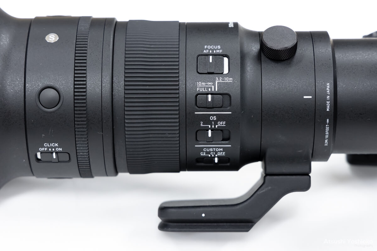 SIGMA 500mm F5.6 DG DN OS 機能性