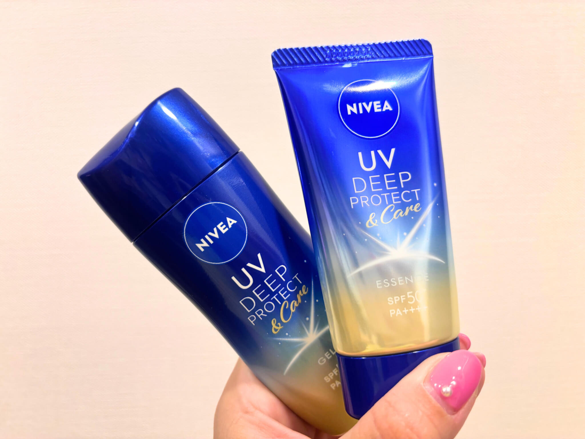 ニベアUV ディープ プロテクト＆ケア ジェルとエッセンス