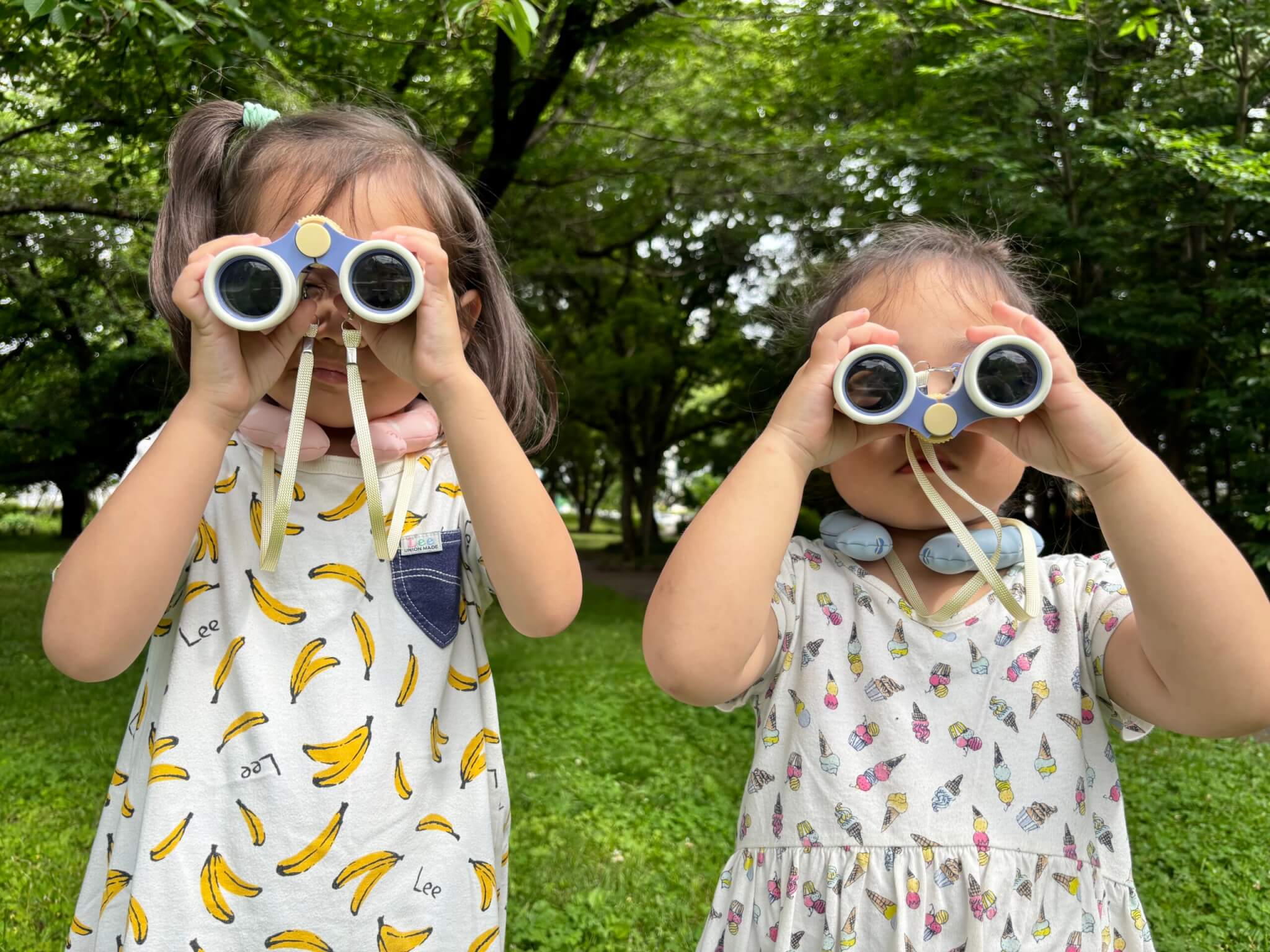 スリーコインズ KIDS双眼鏡を使ってみた