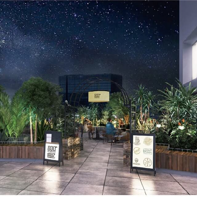 800°DEGREES CRAFT BREW GARDEN【横浜駅】