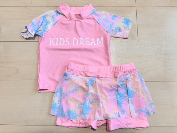 SHEINでの購入品　KIDS水着
