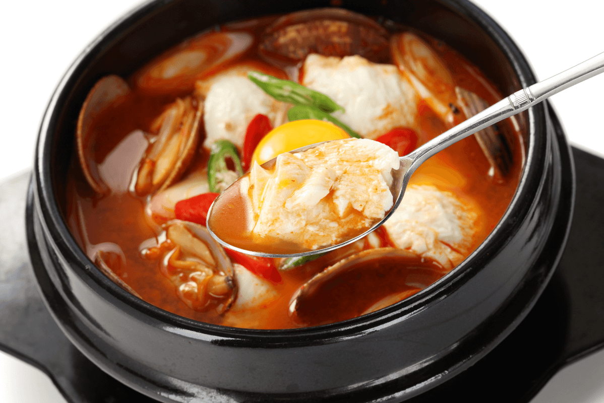 韓国グルメ　純豆腐