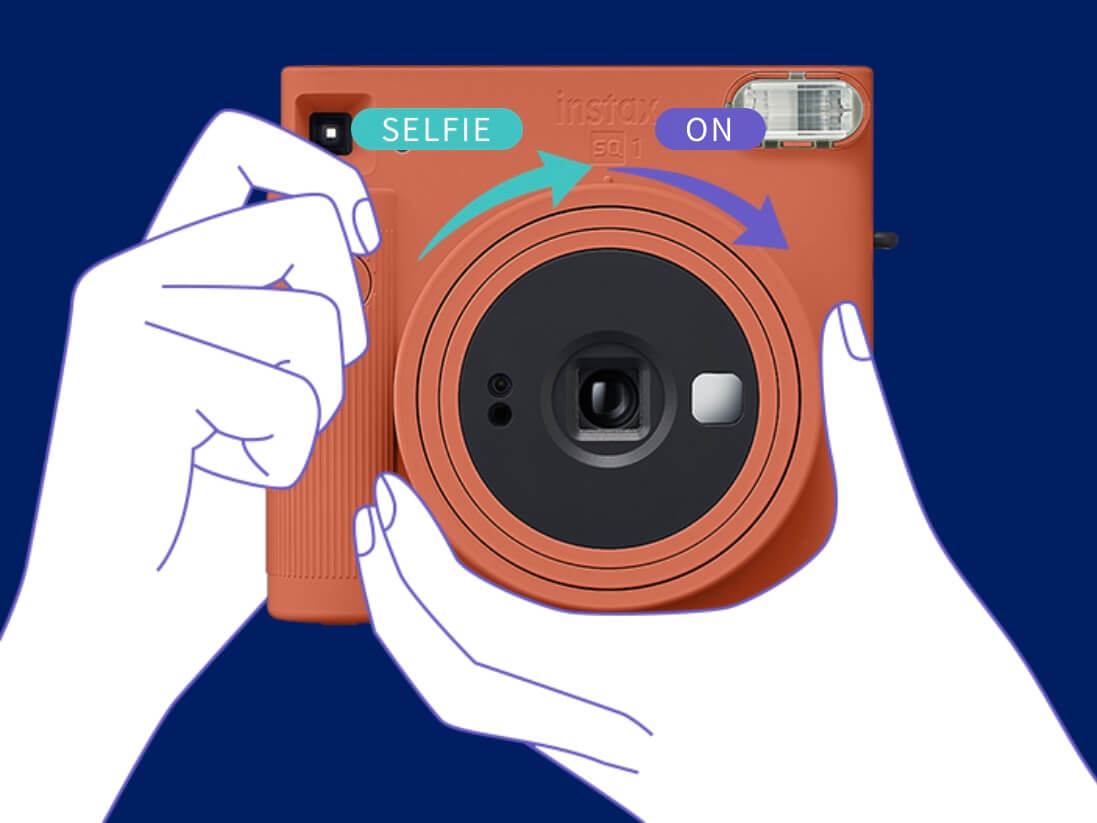 instax SQUARE SQ1　モード変更