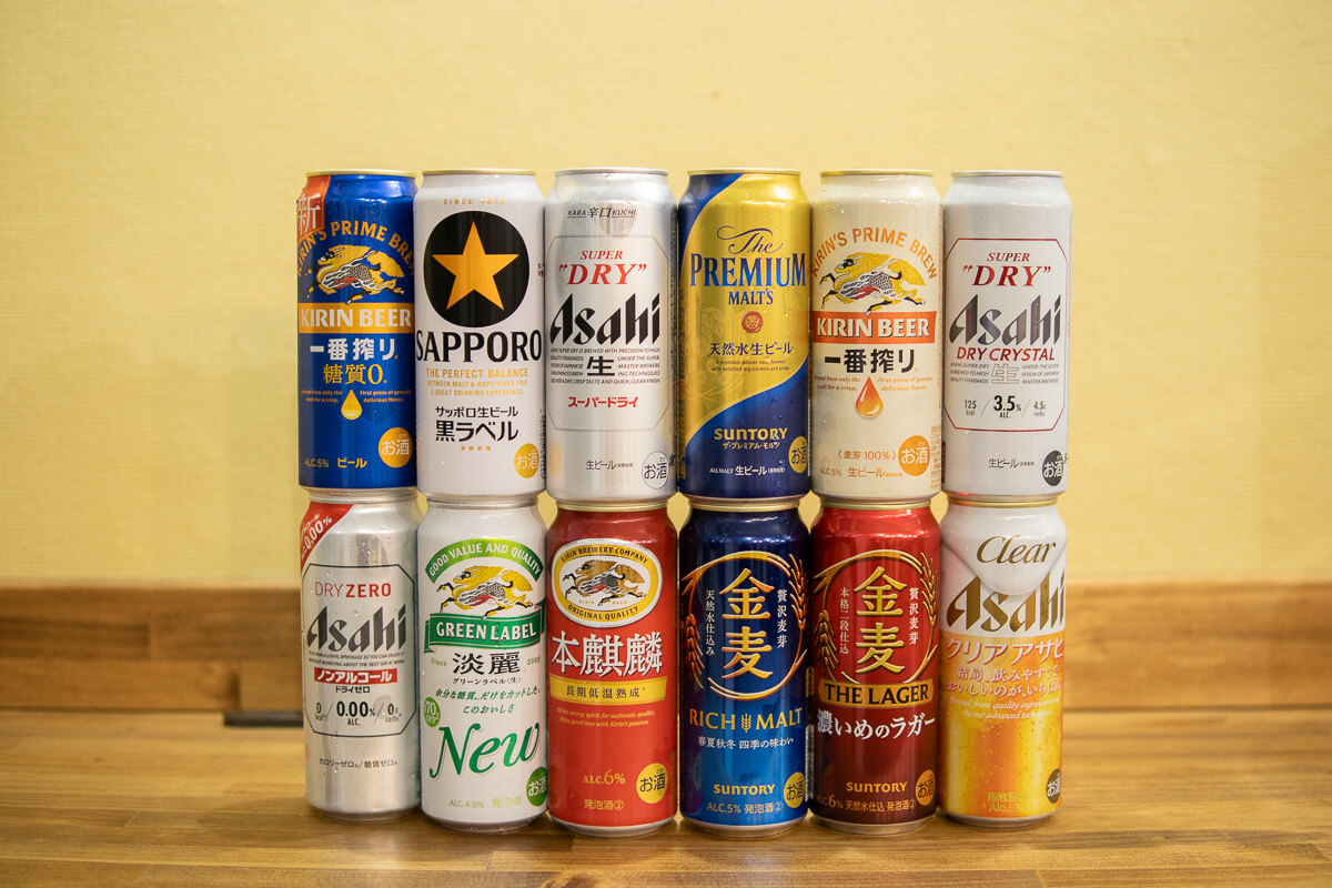 ビールと発泡酒12種類を飲み比べて味の違いがわかるのか検証！