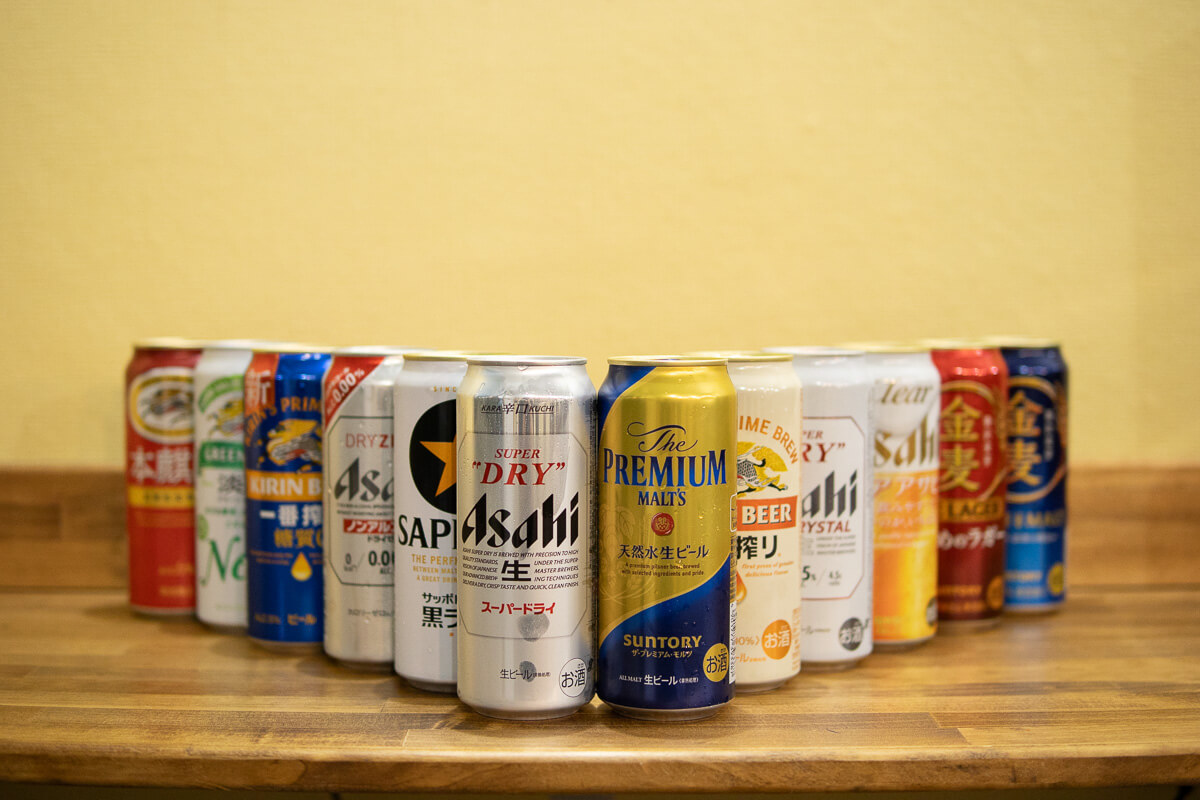 ビール・発泡酒12種類を飲み比べたおすすめ商品と比較一覧表