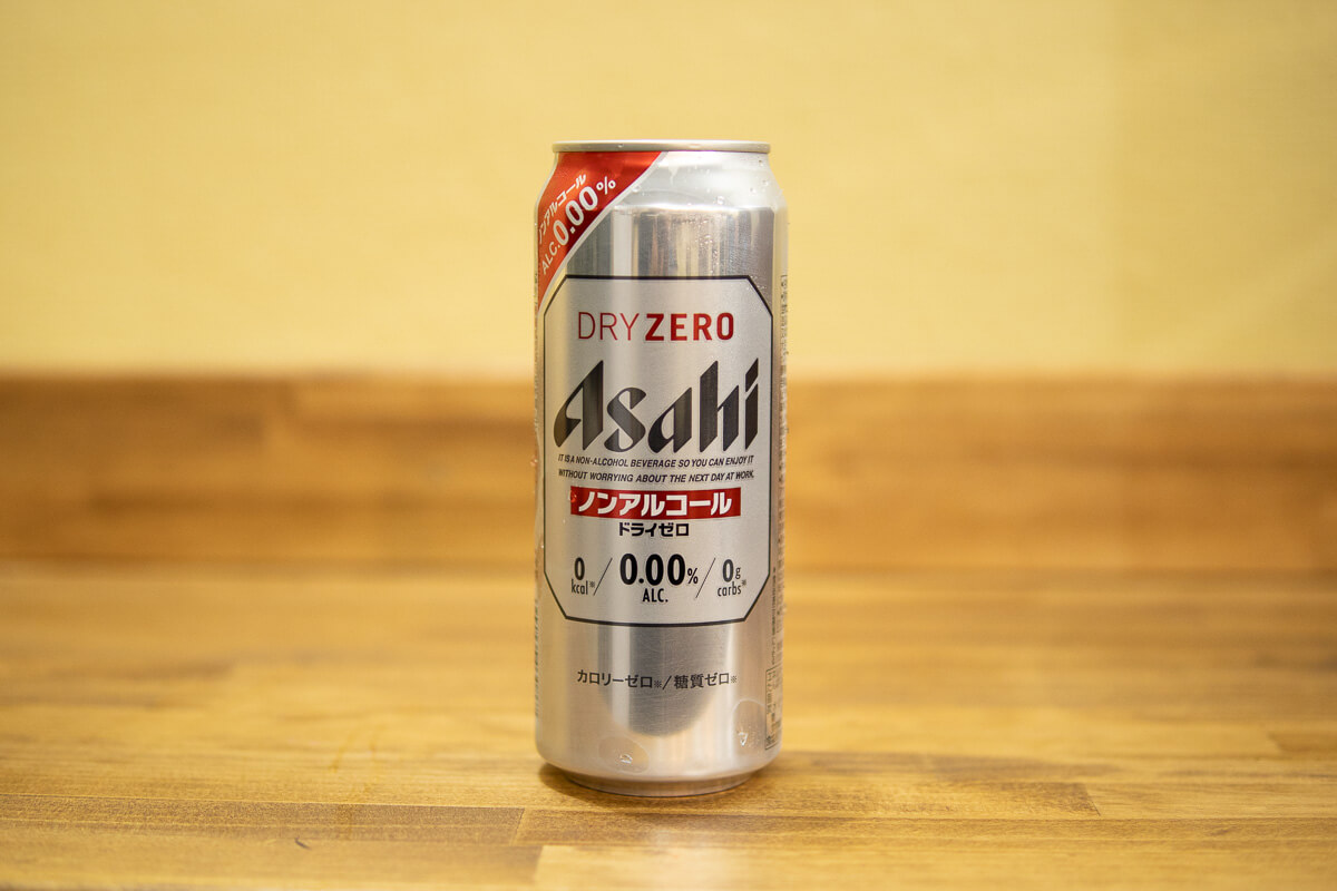 ビールと発泡酒12種類を飲み比べて味の違いがわかるのか検証！ 10. アサヒドライゼロ 【ノンアル】